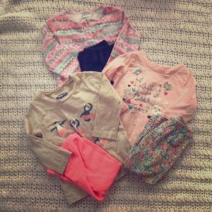 LOT of baby girl clothes 12m